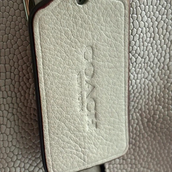 Coach Pink Tote Bag with Metallic Hardware - Picture 8 of 17